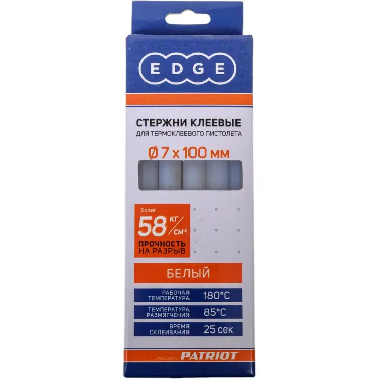 Клеевые стержни EDGE by PATRIOT 816001003 Клеевые стержни EDGE by PATRIOT 816001003