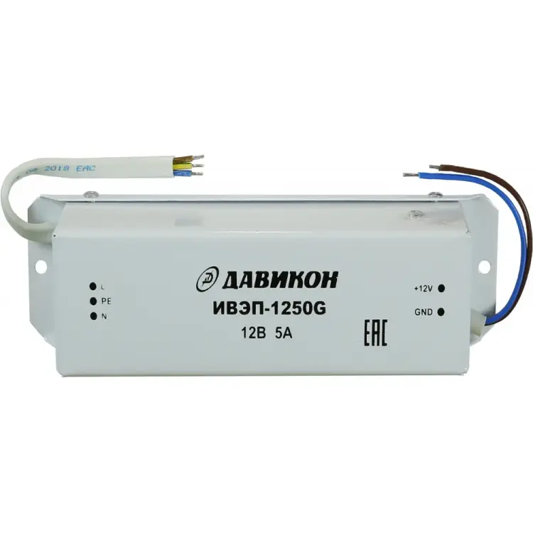 Блок питания ДAВИКОН ИВЭП-1250G