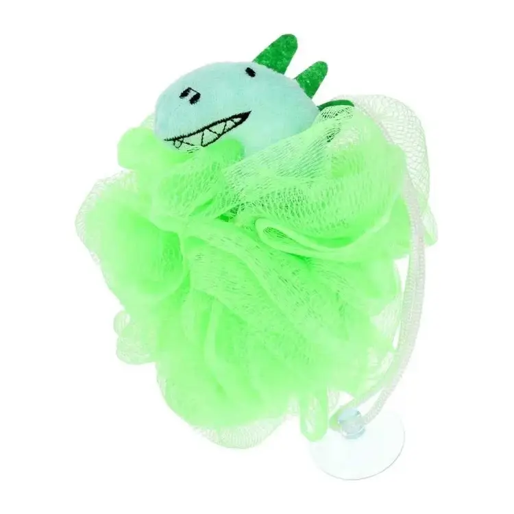 Мочалка для нежной и чувствительной кожи для бани и сауны Банные штучки Динозаврик 40379 Мочалка для нежной и чувствительной кожи для бани и сауны Банные штучки Динозаврик 40379