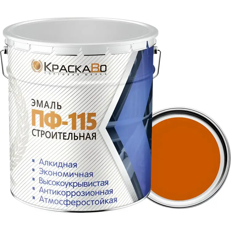 Строительная эмаль Москвичка ПФ-115 4620105771795 Строительная эмаль Москвичка ПФ-115 4620105771795