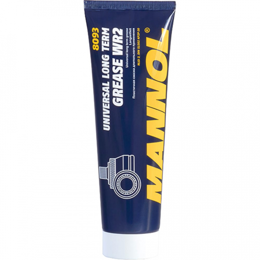 Пластичная водостойкая смазка MANNOL WR-2 Universal Long Term Grease