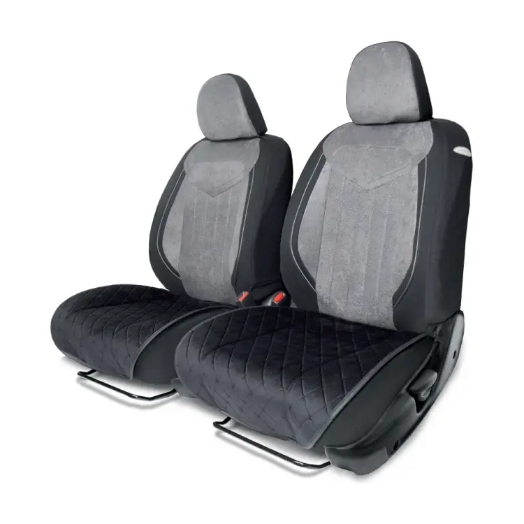 Накидки на нижнюю часть сиденья AUTOPROFI ALC-0210 BK/BK