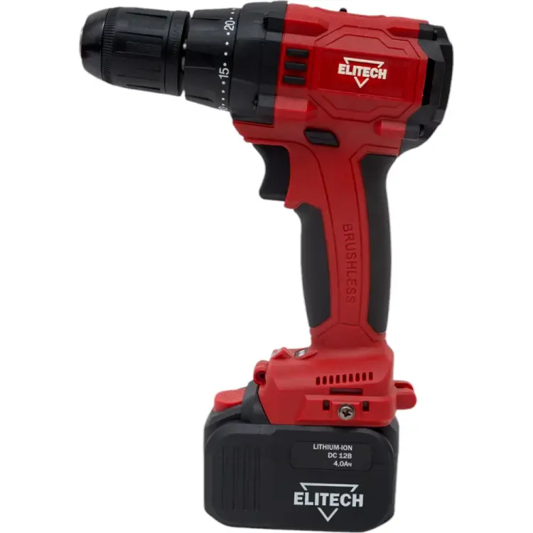 Аккумуляторная дрель Elitech ДА 12БЛ2