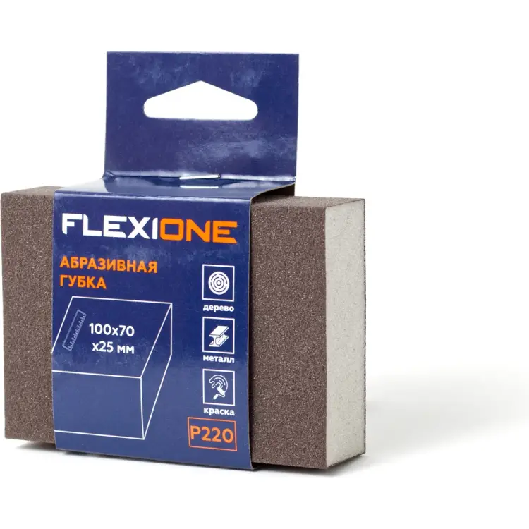 Четырехсторонняя абразивная губка Flexione 90000034