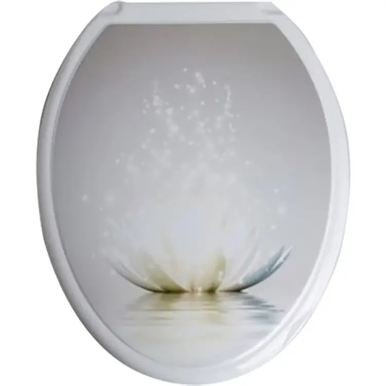 Сиденье для унитаза РОССПЛАСТ универсал декор 545661