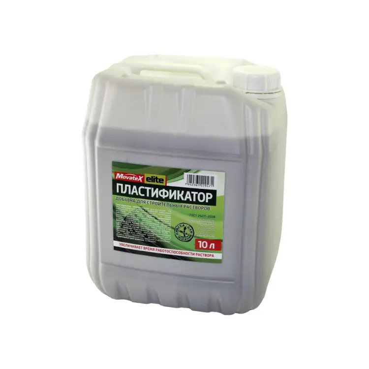 Пластификатор-добавка для строительных растворов Movatex Elite Т31834
