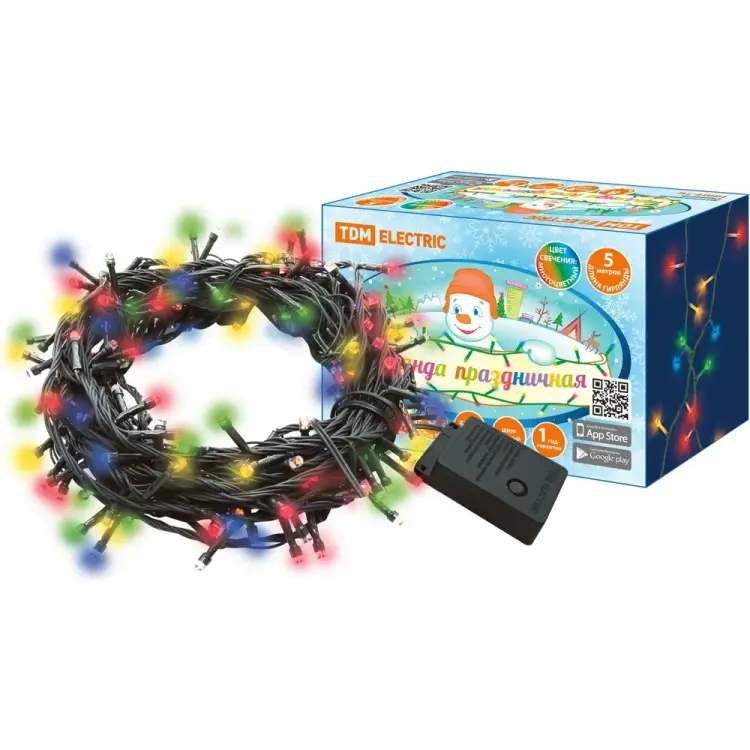 Светодиодная гирлянда TDM ELECTRIC СГ50МЗ5 SQ0361-0040