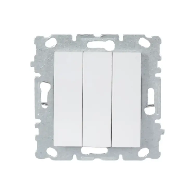 Трехклавишный выключатель Vesta Electric Roma FVK000301BEL