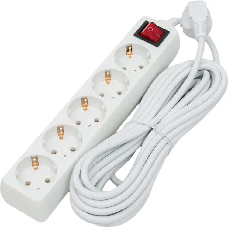 Бытовой удлинитель General Lighting Systems GES-16-3x100-5-7m-S 470048 Бытовой удлинитель General Lighting Systems GES-16-3x100-5-7m-S 470048