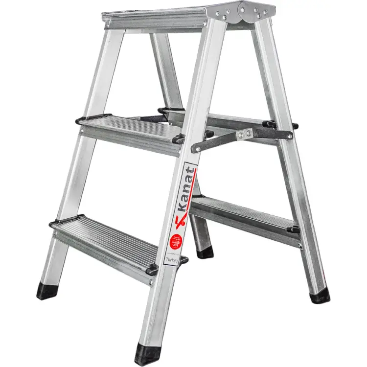 Алюминиевая стремянка Kanat twin KAM-113 Алюминиевая стремянка Kanat twin KAM-113