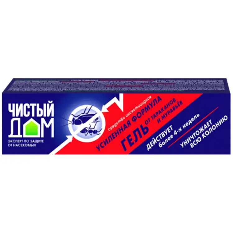 Гель от тараканов Чистый дом 4601826019557