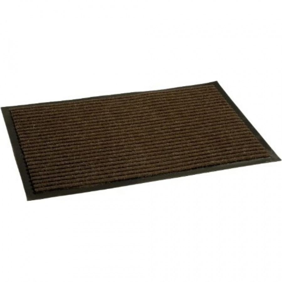 Ребристый влаговпитывающий коврик In'Loran 60x90 см. коричневый