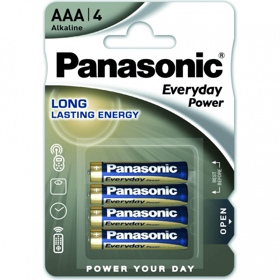 Элементы питания Panasonic LR03 Everyday Power