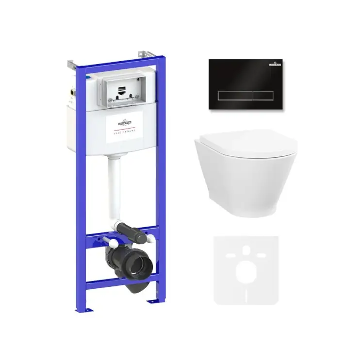 Инсталляция с подвесным унитазом Lavinia Boho Elegant Rimless 87561062