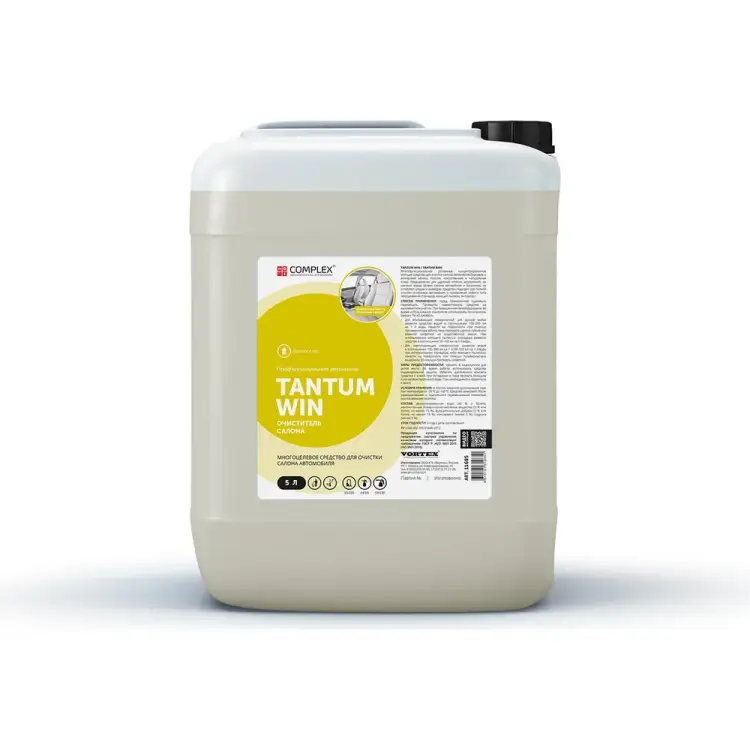 Средство очиститель для химчистки стойких загрязнений интерьера салона автомобиля Complex tantum win 11685