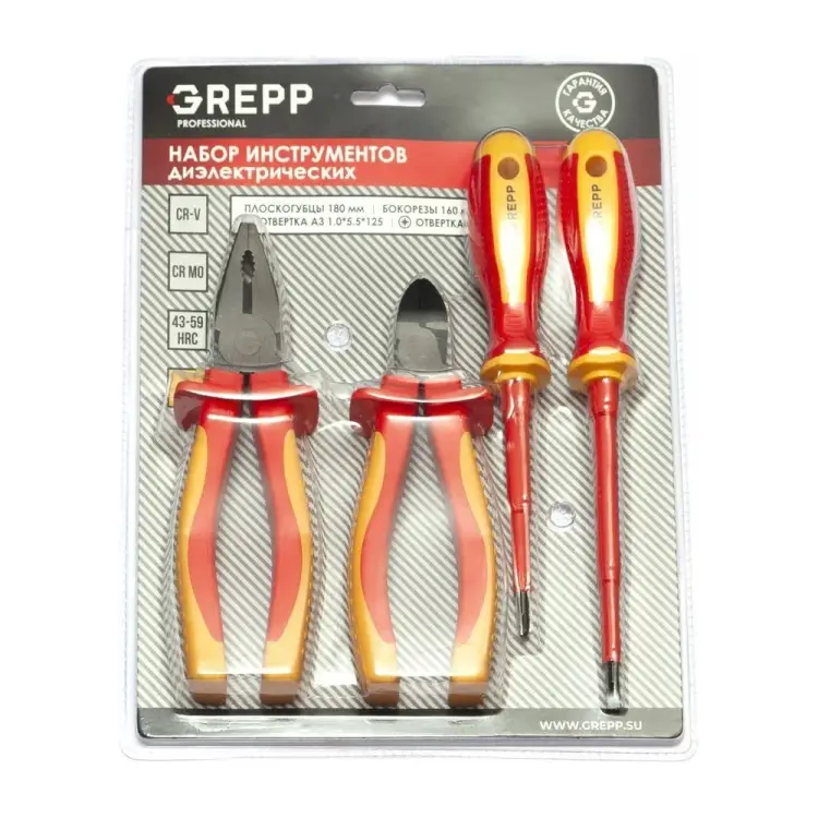 Набор диэлектрических инструментов GREPP GREPP 205-134