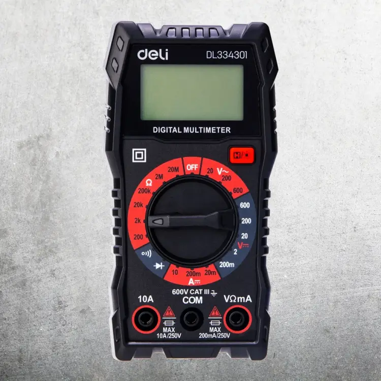 Универсальный цифровой мультиметр DELI DL334301 102976