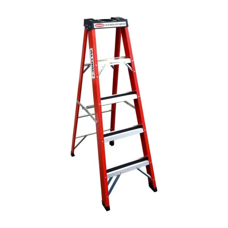 Стеклопластиковая стремянка Алюмет SF 1004