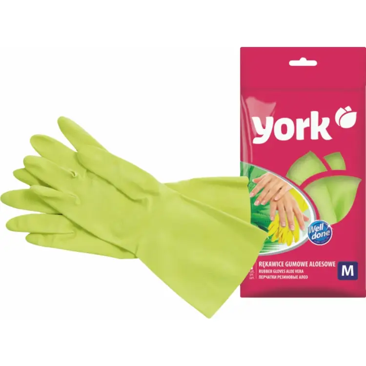 Резиновые перчатки YORK 092150 Резиновые перчатки YORK 092150