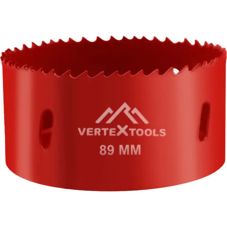 Биметаллическая коронка по металлу vertextools 2525-89 Биметаллическая коронка по металлу vertextools 2525-89