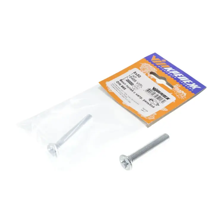 Потайной винт vipкрепеж 8х50 DIN 965 18488 VIPL