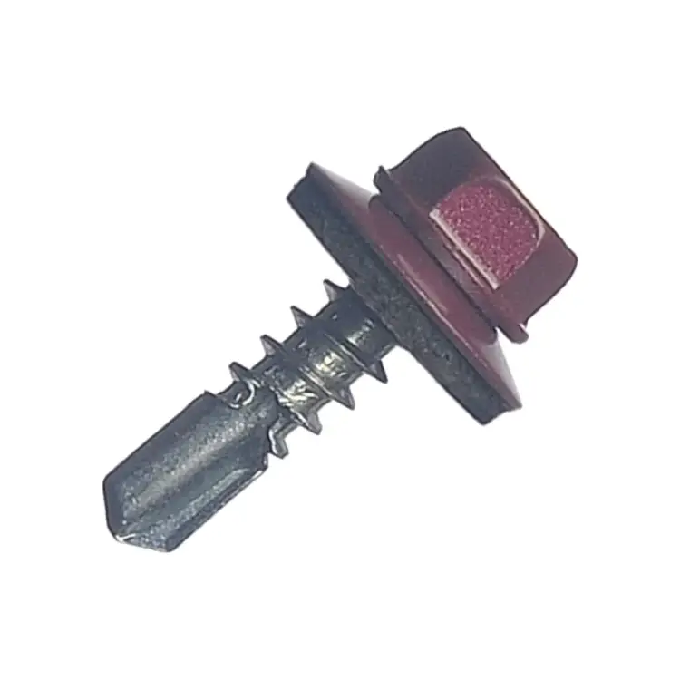 Кровельный саморез МЕТАЛЛСЕРВИС 5.5x19 RAL 3005 100 шт. 1220589