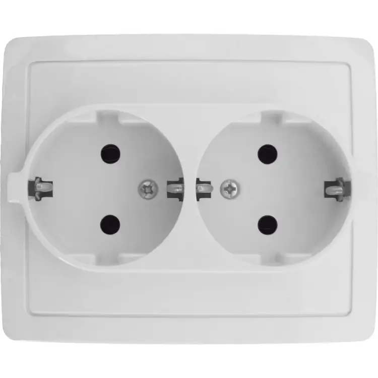 Двойная розетка Simon 1590456-030