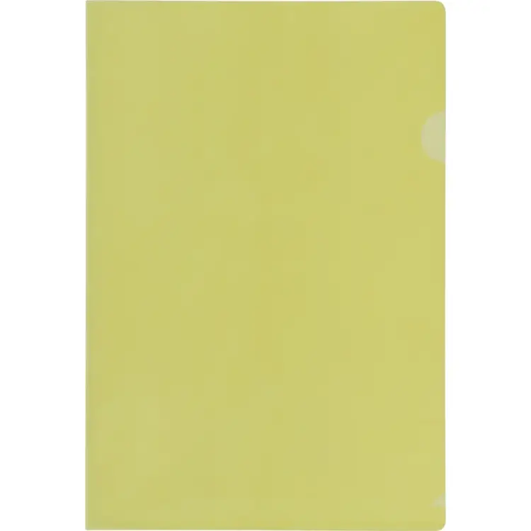Папка уголок Flexoffice FO-CH01 YELLOW
