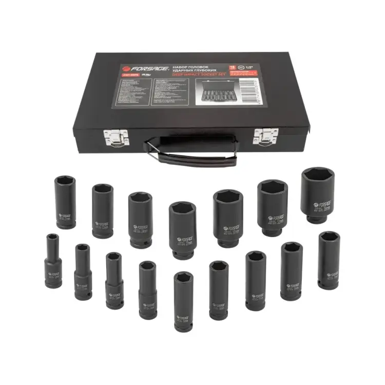 Набор ударных головок Forsage F-4167-5MPB(16242)