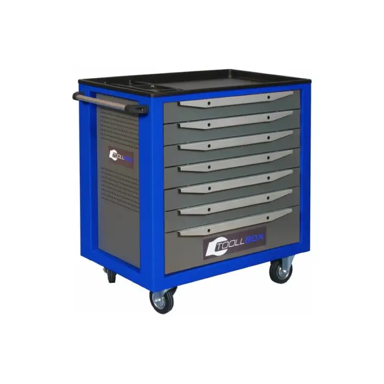 Инструментальная тележка Toollbox standart TBS-7 RAL 5005 Инструментальная тележка Toollbox standart TBS-7 RAL 5005
