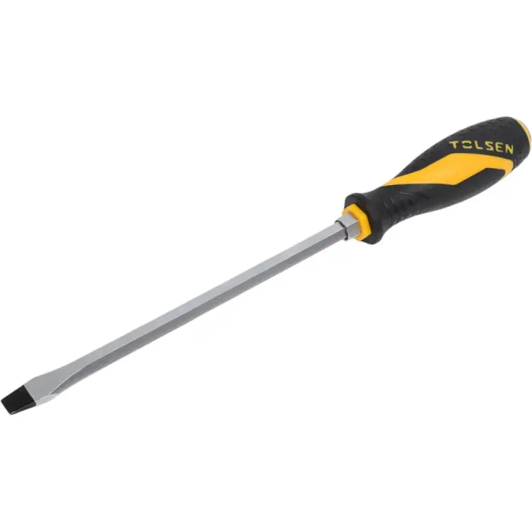 Силовая шлицевая отвертка TOLSEN GRIPro Slotted 20119