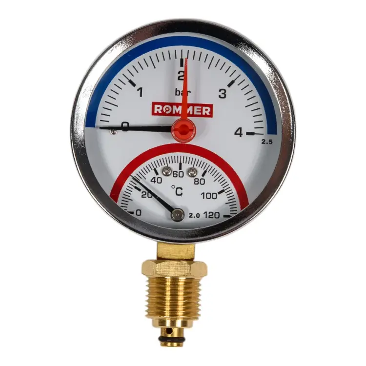 Термоманометр ROMMER RG00929SFHKMVA