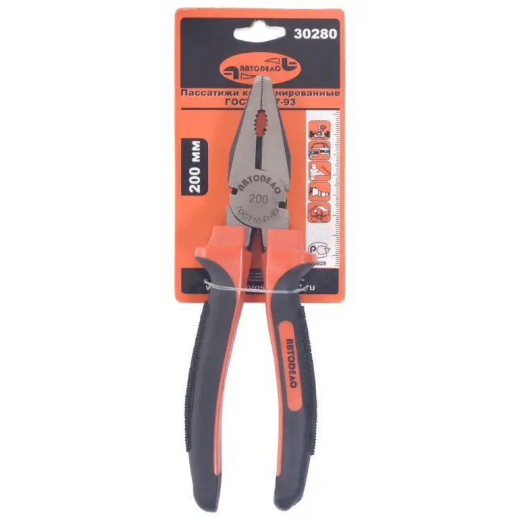 Комбинированные пассатижи Автоdело Professional 30280 14144