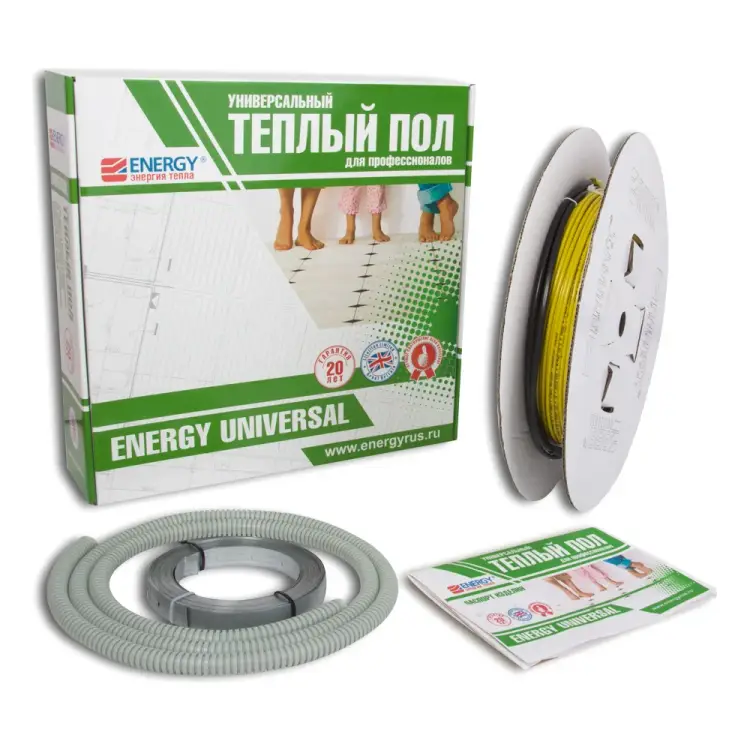 Теплый пол ENERGY Universal 00-УТ-00600 Теплый пол ENERGY Universal 00-УТ-00600