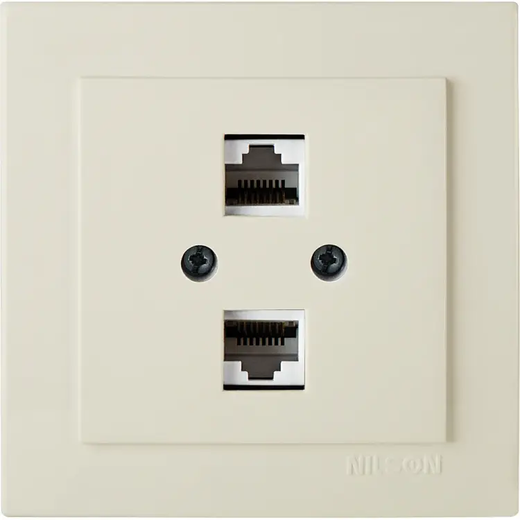 Двухместная компьютерная розетка Nilson TOURAN-ALEGRA-THOR 24121046