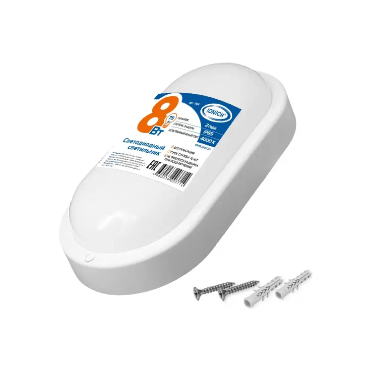 Светильник IONICH ILED-SMD2835-СПП-8-650-230-4-IP65-O 1464