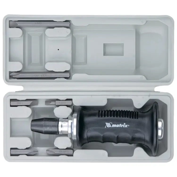 Ударно-поворотная отвертка MATRIX ПРОФИ 11561 Ударно-поворотная отвертка MATRIX ПРОФИ 11561