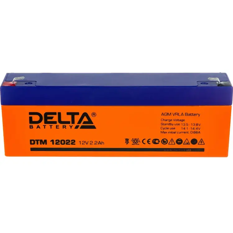 Аккумулятор DELTA DTM 12022