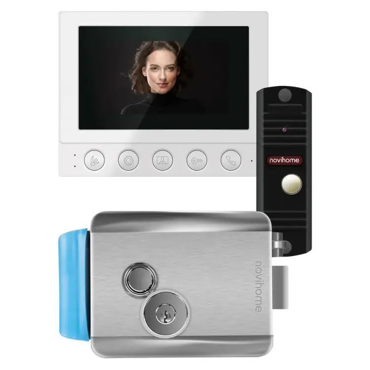 Комплект видеодомофона для частного дома, дачи Novihome SIMPLE 4 KIT PLUS 4332