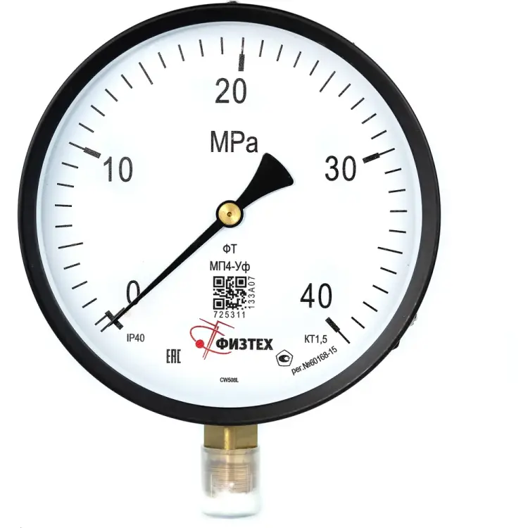 Манометр ПО Физтех, АО МП4-Уф 4687205178633