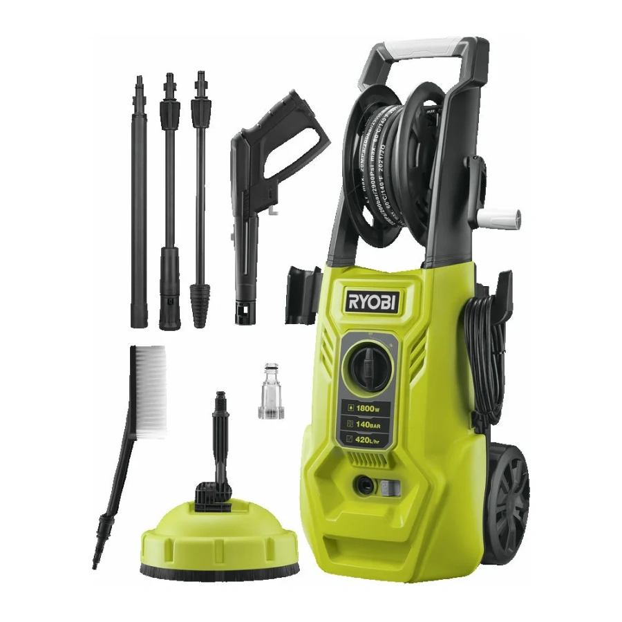 Мойка высокого давления Ryobi RY140PWA 5133005369