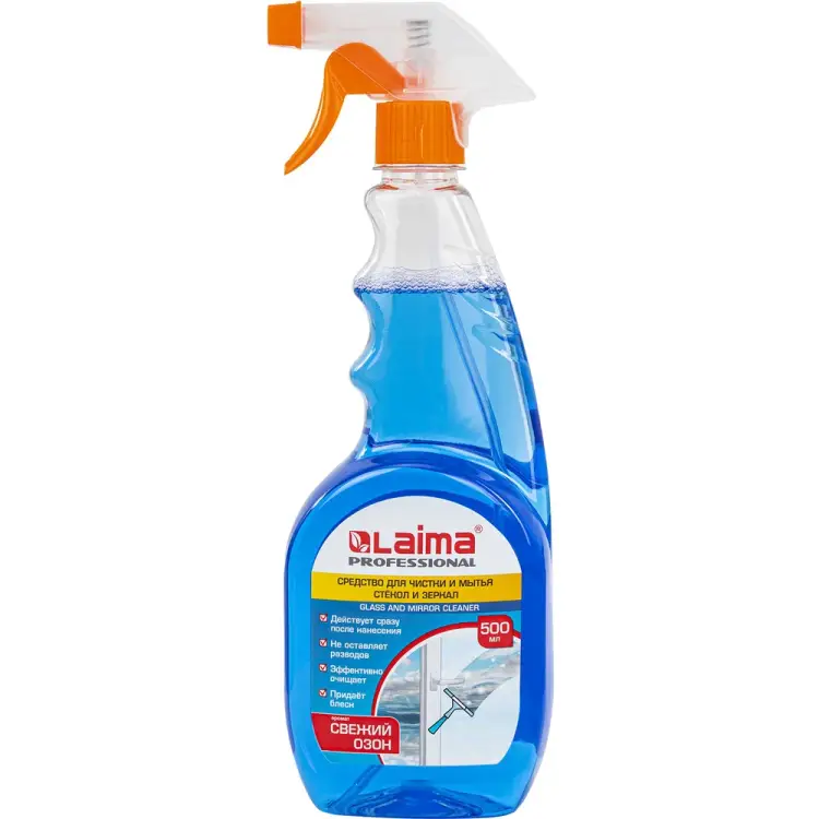 Средство для мытья стекол и зеркал LAIMA PROFESSIONAL 601609