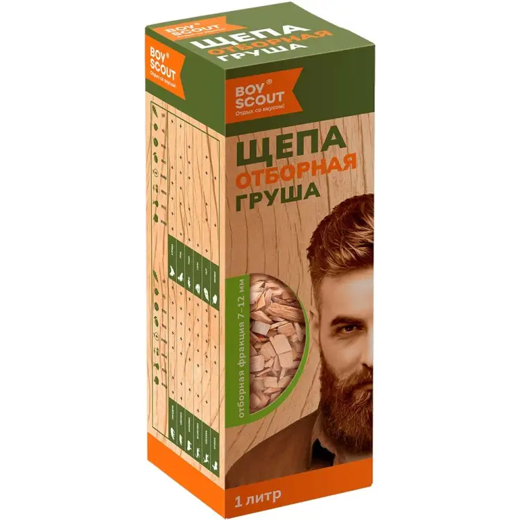 Щепа для копчения BOYSCOUT Груша 61094 Щепа для копчения BOYSCOUT Груша 61094