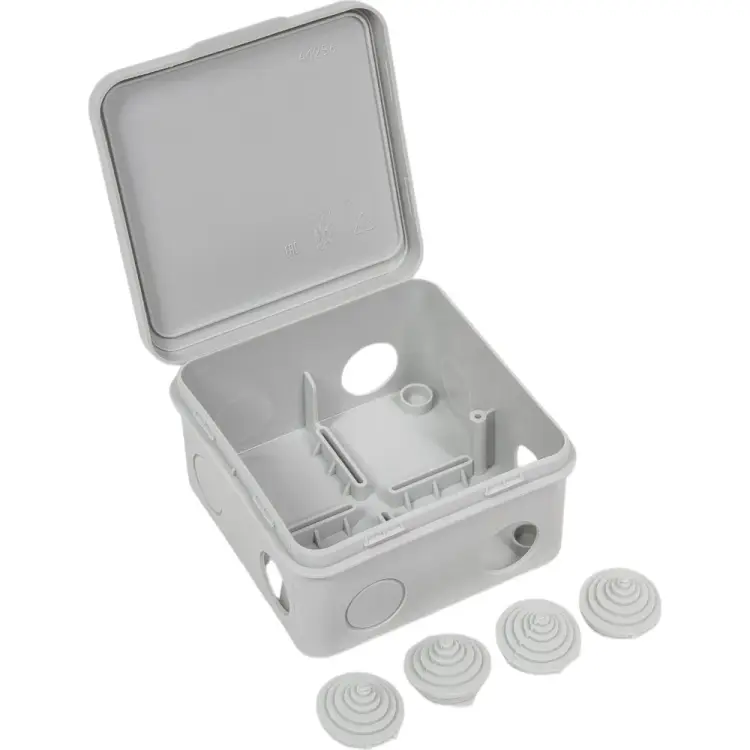 Коробка распаячная IEK км41256 UKO31-100-100-050-K03-54