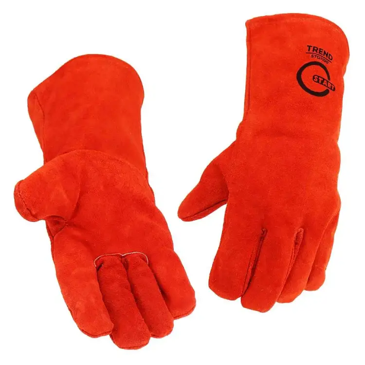 Спилковые краги Start Trend STG1100