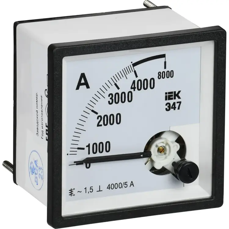 Амперметр IEK э47 IPA10-6-4000-E