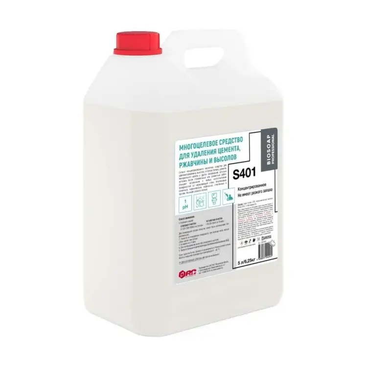 Средство для удаления цемента ржавчины и высолов АиС BIOSOAP Proffecional / S401 9041495