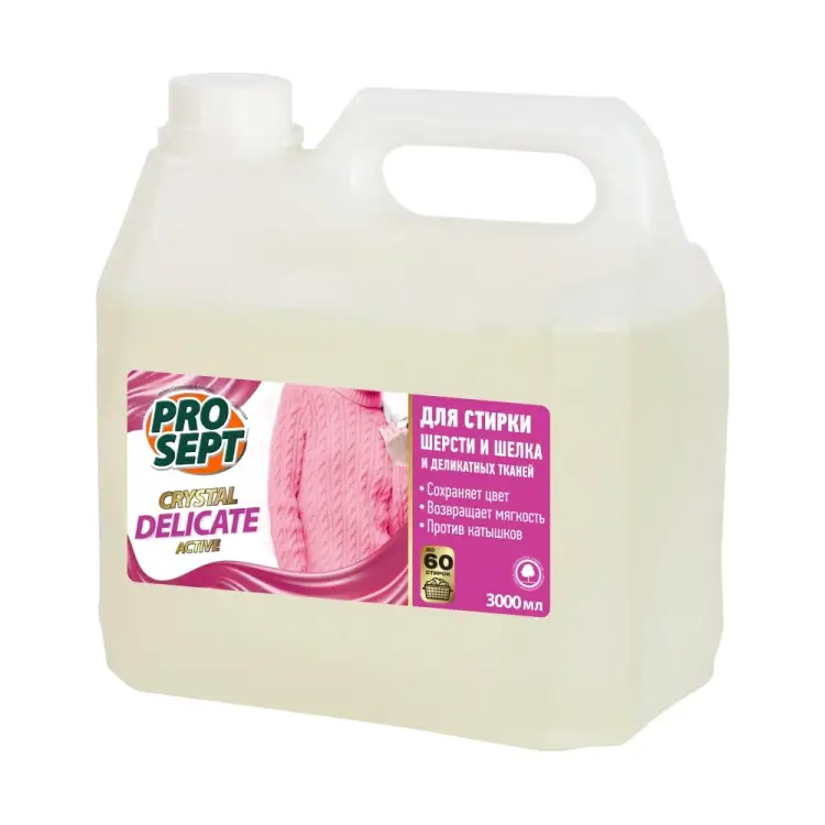 Средство для стирки шерсти, шелка и деликатных тканей PROSEPT Crystal 289-3