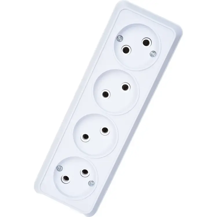 Четырехместная розетка Intro Quadro Б0053829