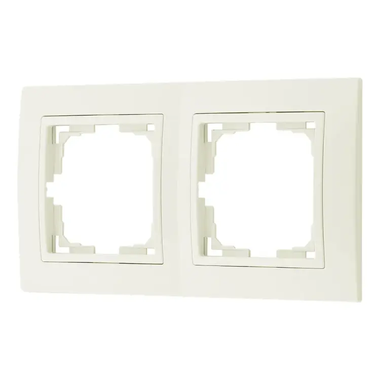 Двухместная рамка BYLECTRICA УЮТ ЮЛИГ.735212.280-40 бежевый